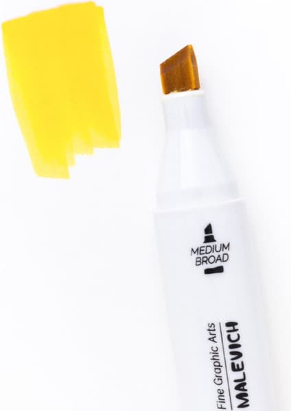 Маркер перманентный Малевичъ GrafArt Brush 190027 3