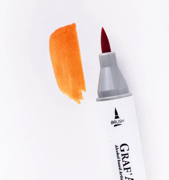 Маркер перманентный Малевичъ GrafArt Brush 190068 3