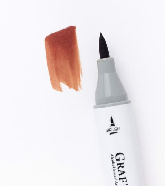 Маркер перманентный Малевичъ GrafArt Brush 190043 3