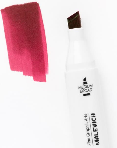 Маркер перманентный Малевичъ GrafArt Brush 190037 2