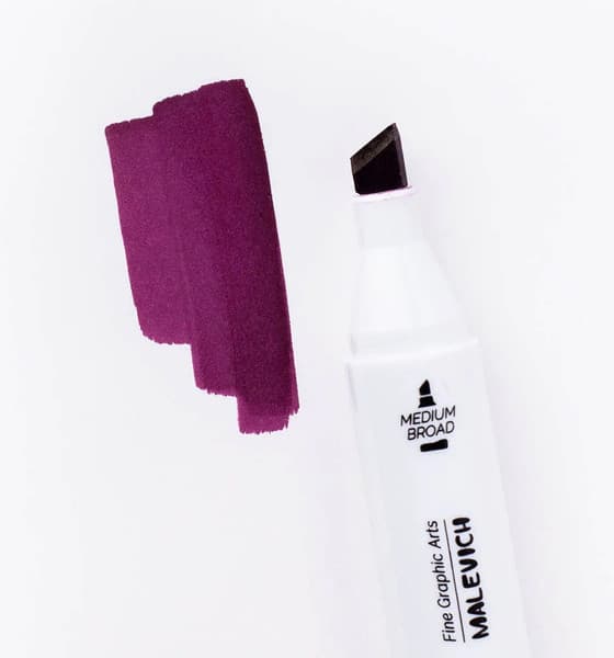 Маркер перманентный Малевичъ GrafArt Brush 190038 2