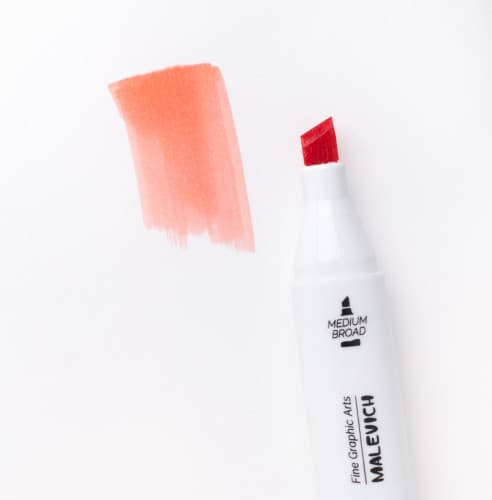 Маркер перманентный Малевичъ GrafArt Brush 190054 3