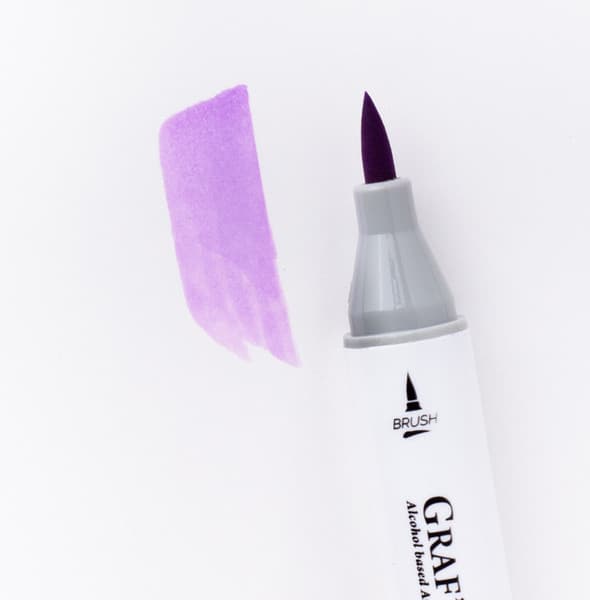 Маркер перманентный Малевичъ GrafArt Brush 190072 3