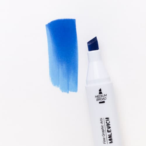 Маркер перманентный Малевичъ GrafArt Brush 190101 3