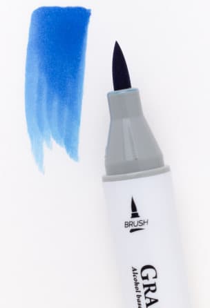 Маркер перманентный Малевичъ GrafArt Brush 190101 4