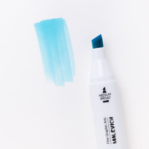 Маркер перманентный Малевичъ GrafArt Brush 190118 3