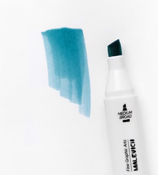 Маркер перманентный Малевичъ GrafArt Brush 190005 2