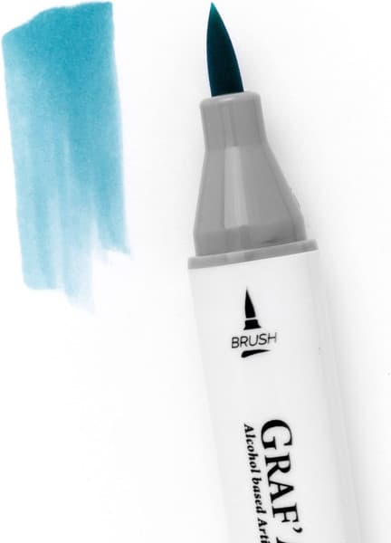 Маркер перманентный Малевичъ GrafArt Brush 190005 3