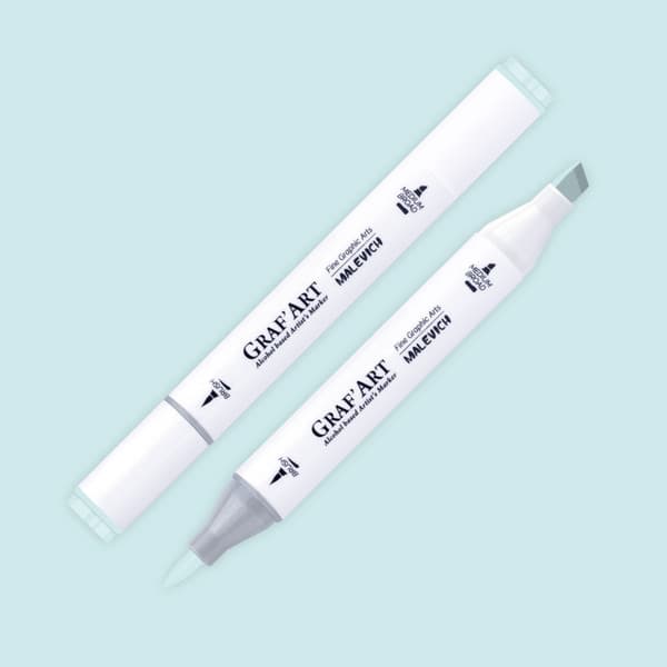 Маркер перманентный Малевичъ GrafArt Brush 190002