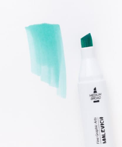 Маркер перманентный Малевичъ GrafArt Brush 190001 3