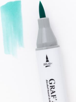 Маркер перманентный Малевичъ GrafArt Brush 190001 4