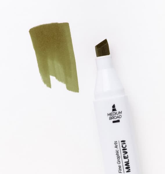 Маркер перманентный Малевичъ GrafArt Brush 190063 2