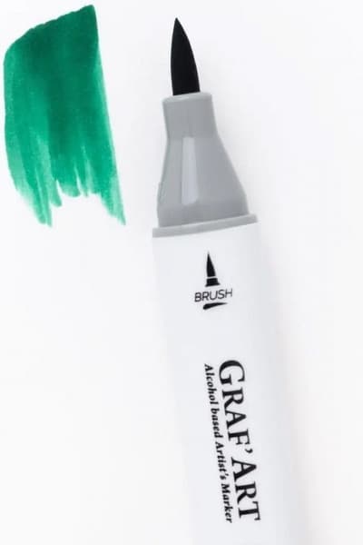 Маркер перманентный Малевичъ GrafArt Brush 190060 3