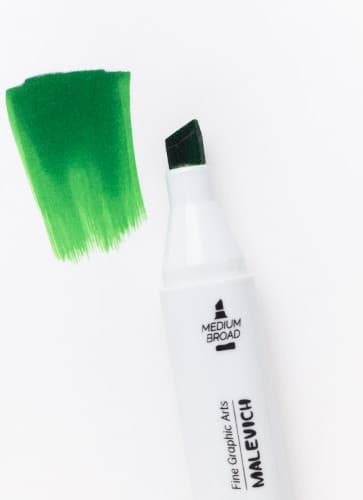 Маркер перманентный Малевичъ GrafArt Brush 190111 3