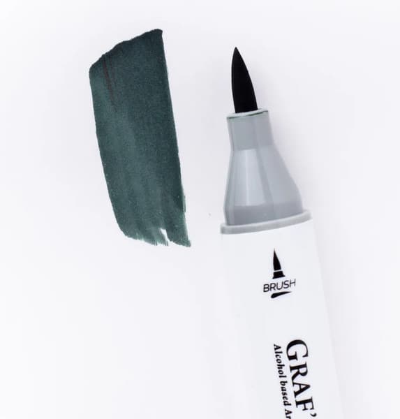 Маркер перманентный Малевичъ GrafArt Brush 190030 3