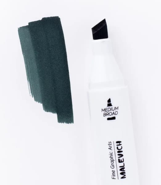 Маркер перманентный Малевичъ GrafArt Brush 190030 2
