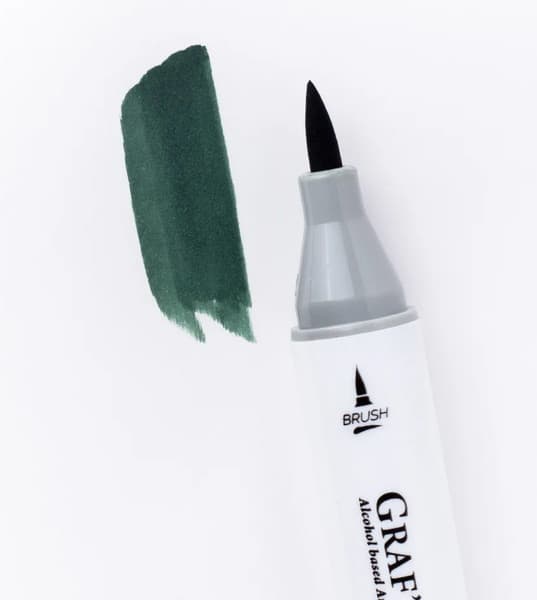 Маркер перманентный Малевичъ GrafArt Brush 190031 3