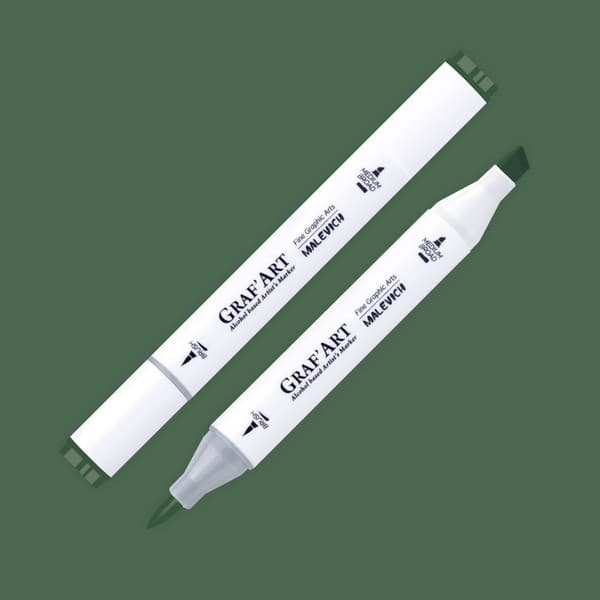 Маркер перманентный Малевичъ GrafArt Brush 190031