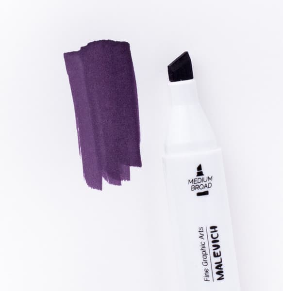 Маркер перманентный Малевичъ GrafArt Brush 190026 2