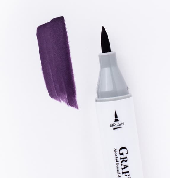 Маркер перманентный Малевичъ GrafArt Brush 190026 3