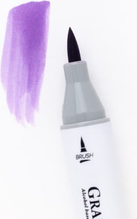 Маркер перманентный Малевичъ GrafArt Brush 190102 4