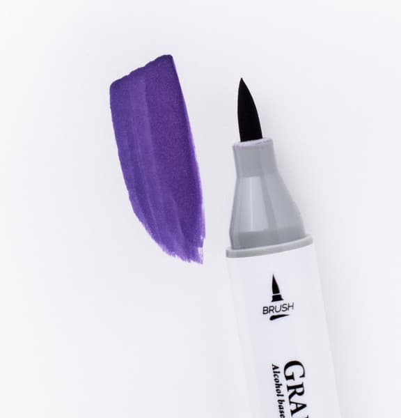 Маркер перманентный Малевичъ GrafArt Brush 190071 3