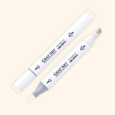 Маркер перманентный Малевичъ GrafArt Brush 190104