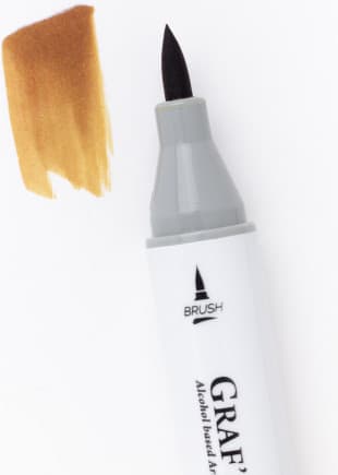 Маркер перманентный Малевичъ GrafArt Brush 190100 4