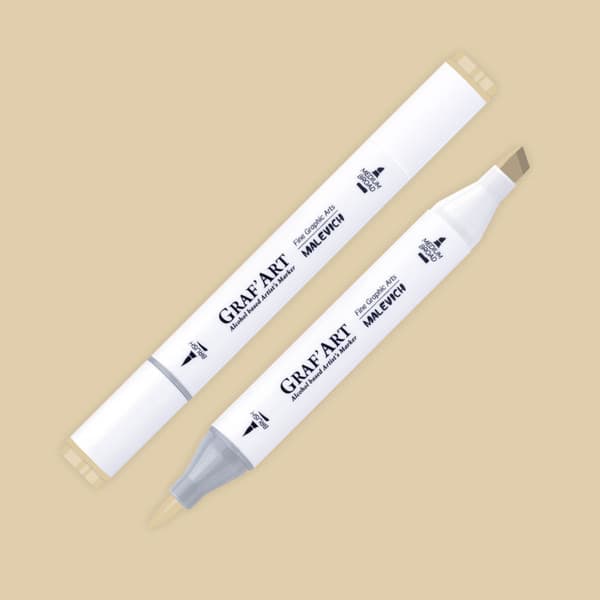 Маркер перманентный Малевичъ GrafArt Brush 190059