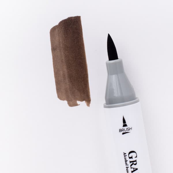 Маркер перманентный Малевичъ GrafArt Brush 190023 3