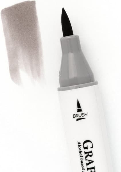 Маркер перманентный Малевичъ GrafArt Brush 190092 3