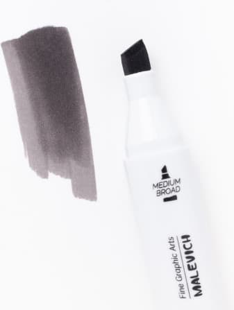 Маркер перманентный Малевичъ GrafArt Brush 190093 3