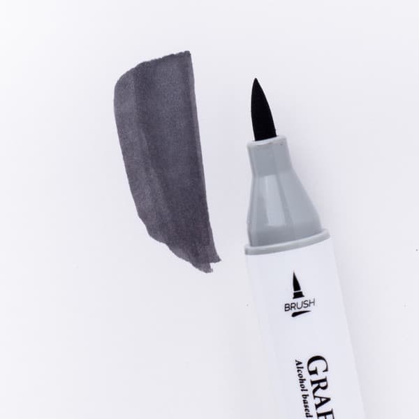 Маркер перманентный Малевичъ GrafArt Brush 190090 3
