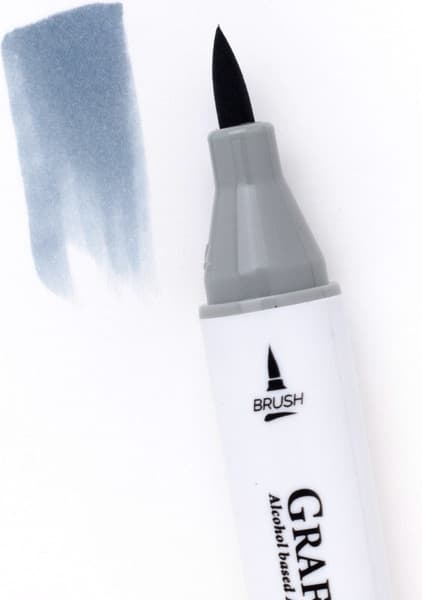 Маркер перманентный Малевичъ GrafArt Brush 190084 3