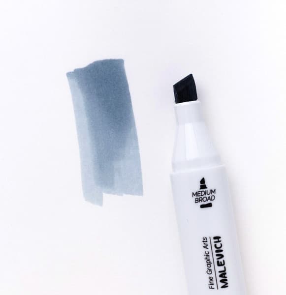 Маркер перманентный Малевичъ GrafArt Brush 190084 2