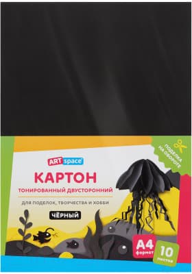 Набор цветного картона ArtSpace КТ1А4_38004 3