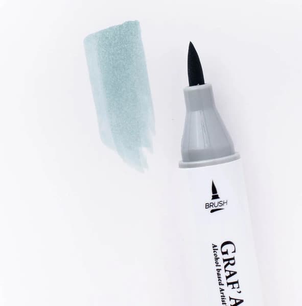 Маркер перманентный Малевичъ GrafArt Brush 190088 3