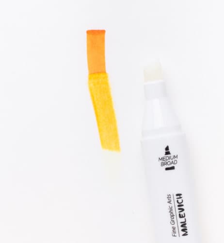 Маркер перманентный Малевичъ GrafArt Brush 190009 4