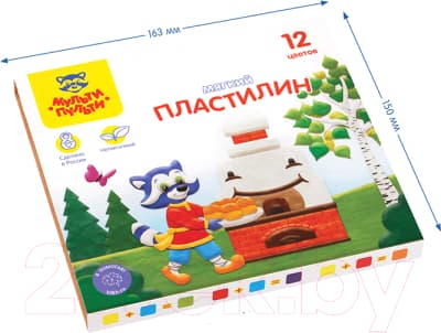 Пластилин Мульти-пульти Енот в сказке / МП_41711 5