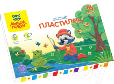 Пластилин Мульти-пульти Енот в сказке / МП_41712