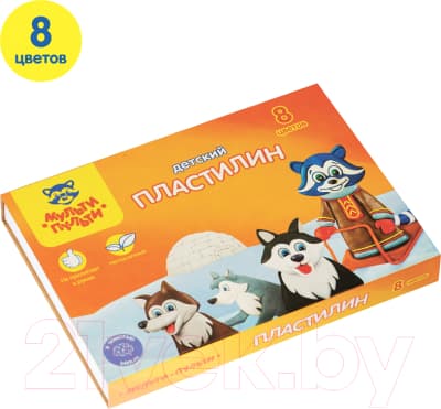 Пластилин Мульти-пульти Енот на Аляске / ДП_10233 2