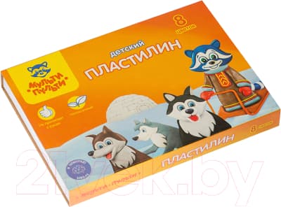 Пластилин Мульти-пульти Енот на Аляске / ДП_10233