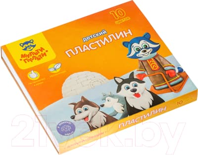 Пластилин Мульти-пульти Енот на Аляске / ДП_10234