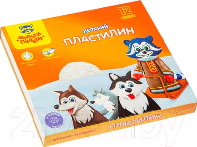 Пластилин Мульти-пульти Енот на Аляске / ДП_10235