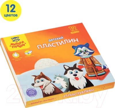 Пластилин Мульти-пульти Енот на Аляске / ДП_10235 2
