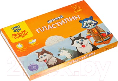 Пластилин Мульти-пульти Енот на Аляске / ДП_10236