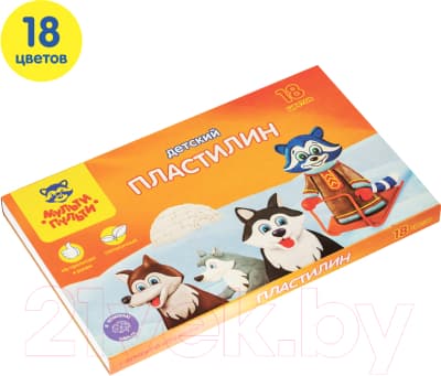 Пластилин Мульти-пульти Енот на Аляске / ДП_10237 2