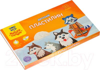 Пластилин Мульти-пульти Енот на Аляске / ДП_10237
