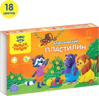 Пластилин Мульти-пульти Приключения Енота / КП_10211 2