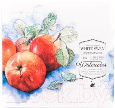 Набор бумаги для рисования Малевичъ White Swan / 401438